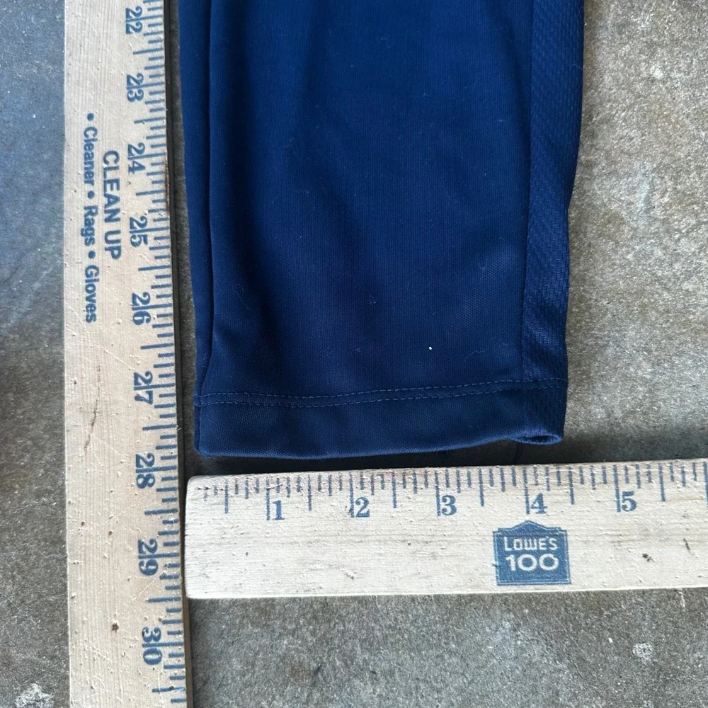 Nike Track Pants Mens Small Navy Blue Excellent Dri-FIT Soccer Training Joggers